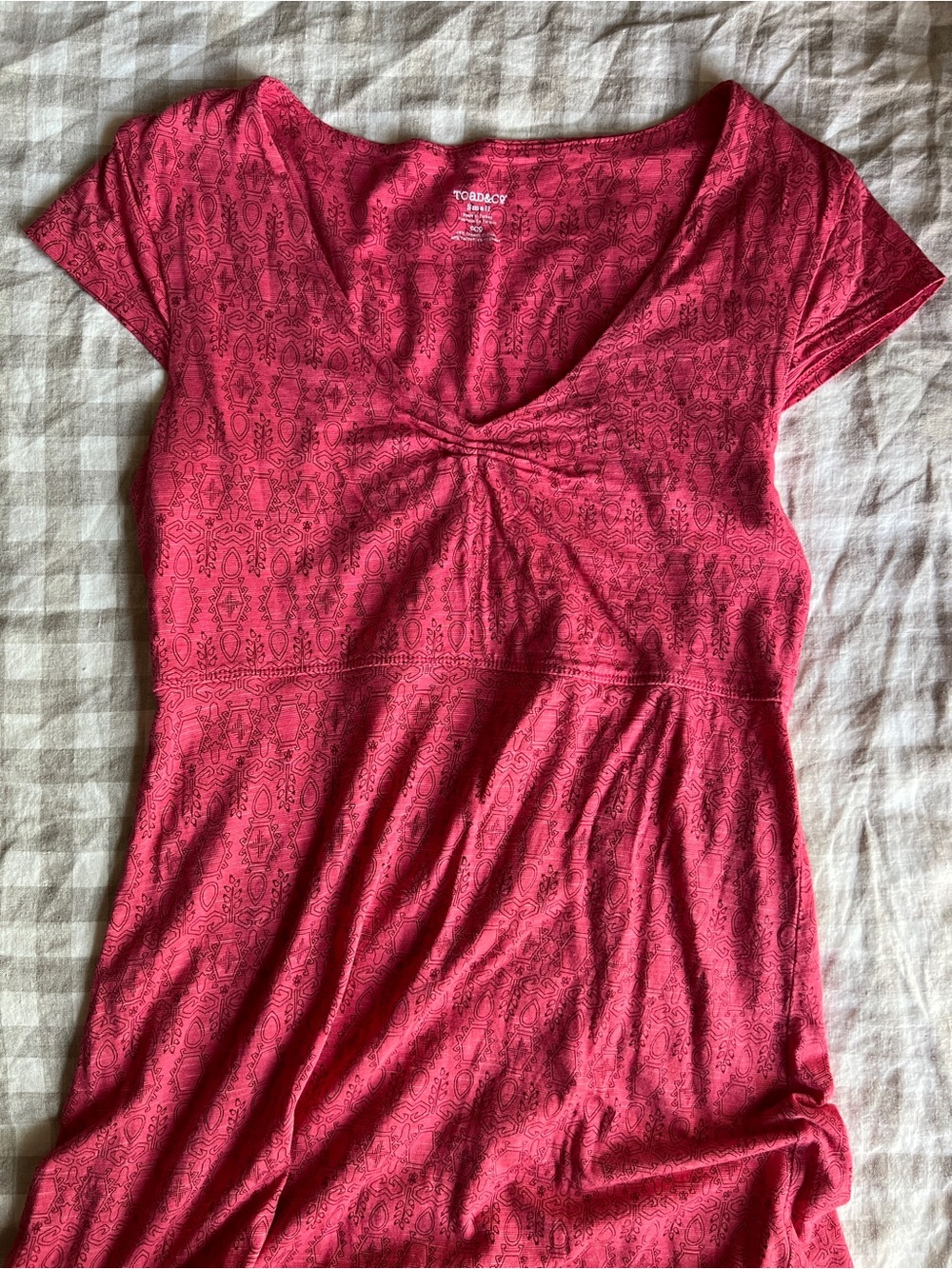 Toad&Co Organic Cotton Sweetheart Dress